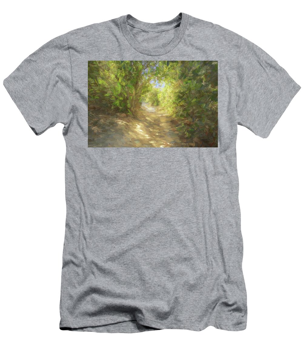 Wander T-Shirt featuring the photograph Wandering by Alison Frank