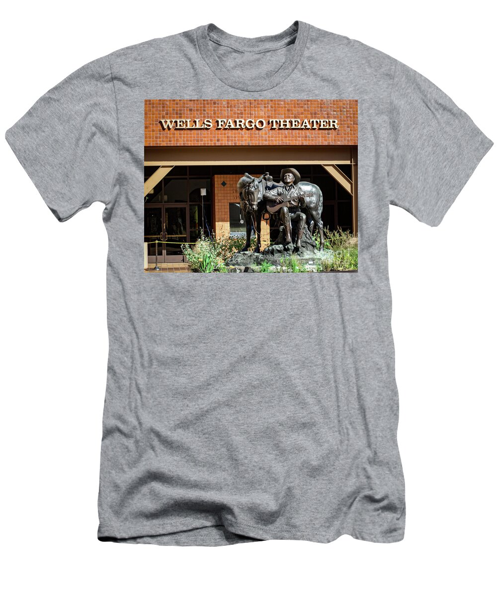 Wells Fargo Theater T-Shirt featuring the photograph Wells Fargo Theater by Mary Capriole