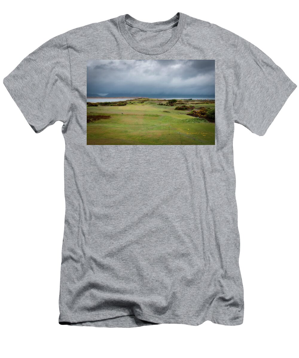 2011 T-Shirt featuring the photograph Wet Golfing Day by Ed Peterson