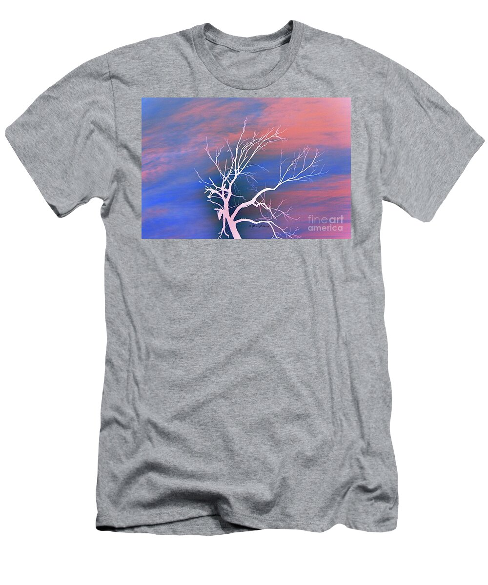 Creative Art T-Shirt featuring the photograph White Tree by Yumi Johnson