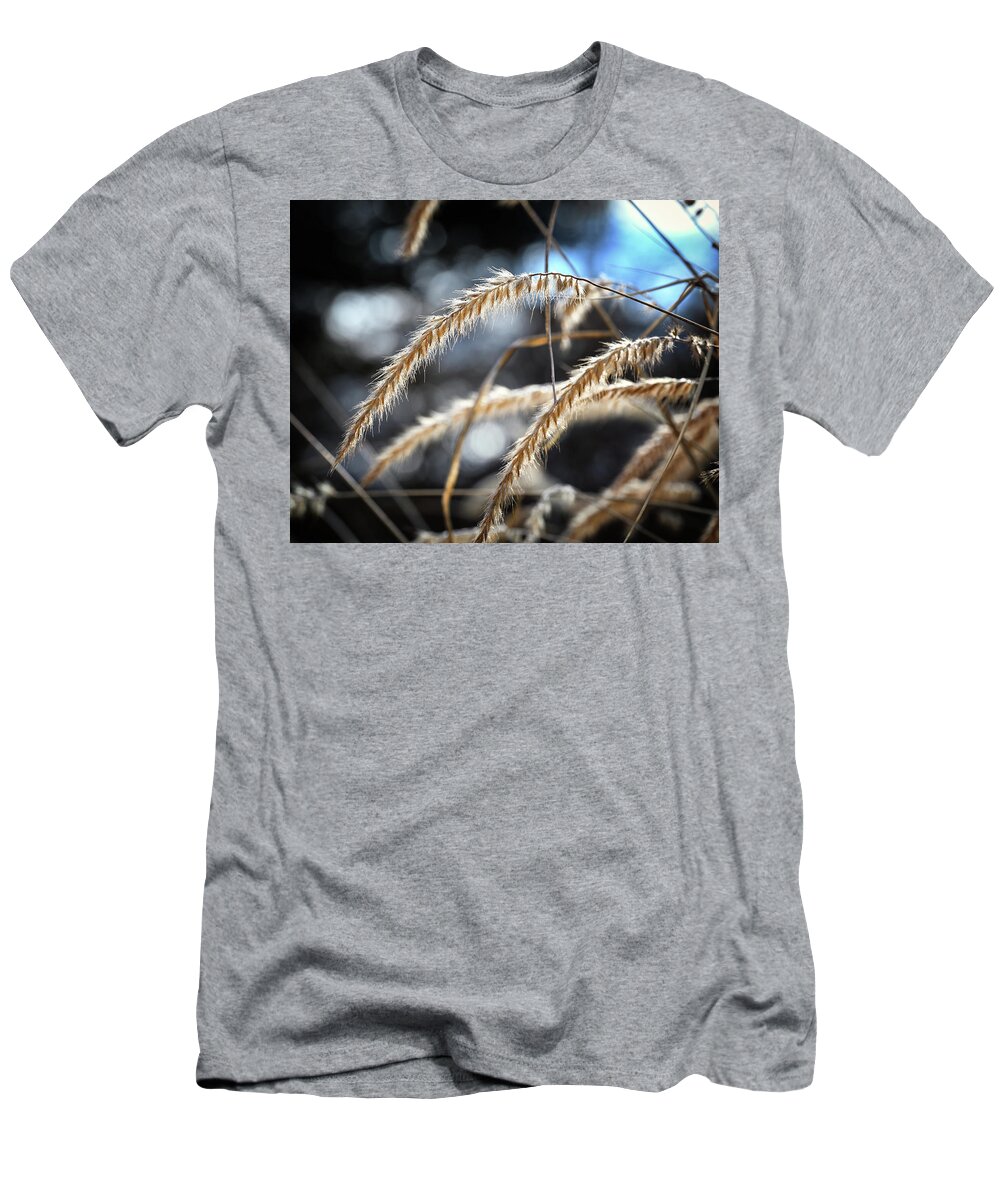 Grain T-Shirt featuring the photograph Winter Grain by Steven Nelson