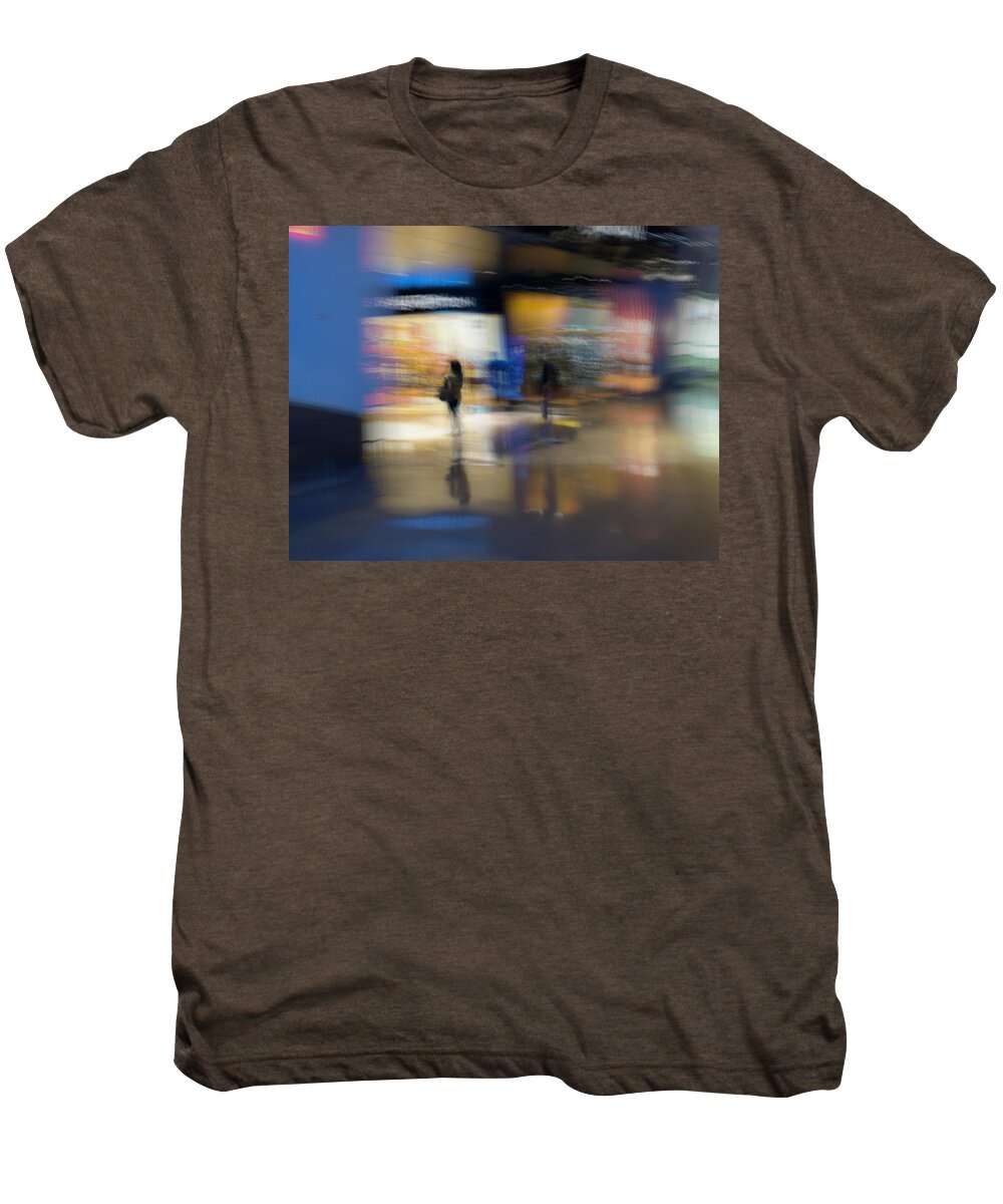 Impressionist Men's Premium T-Shirt featuring the photograph On the Threshold by Alex Lapidus