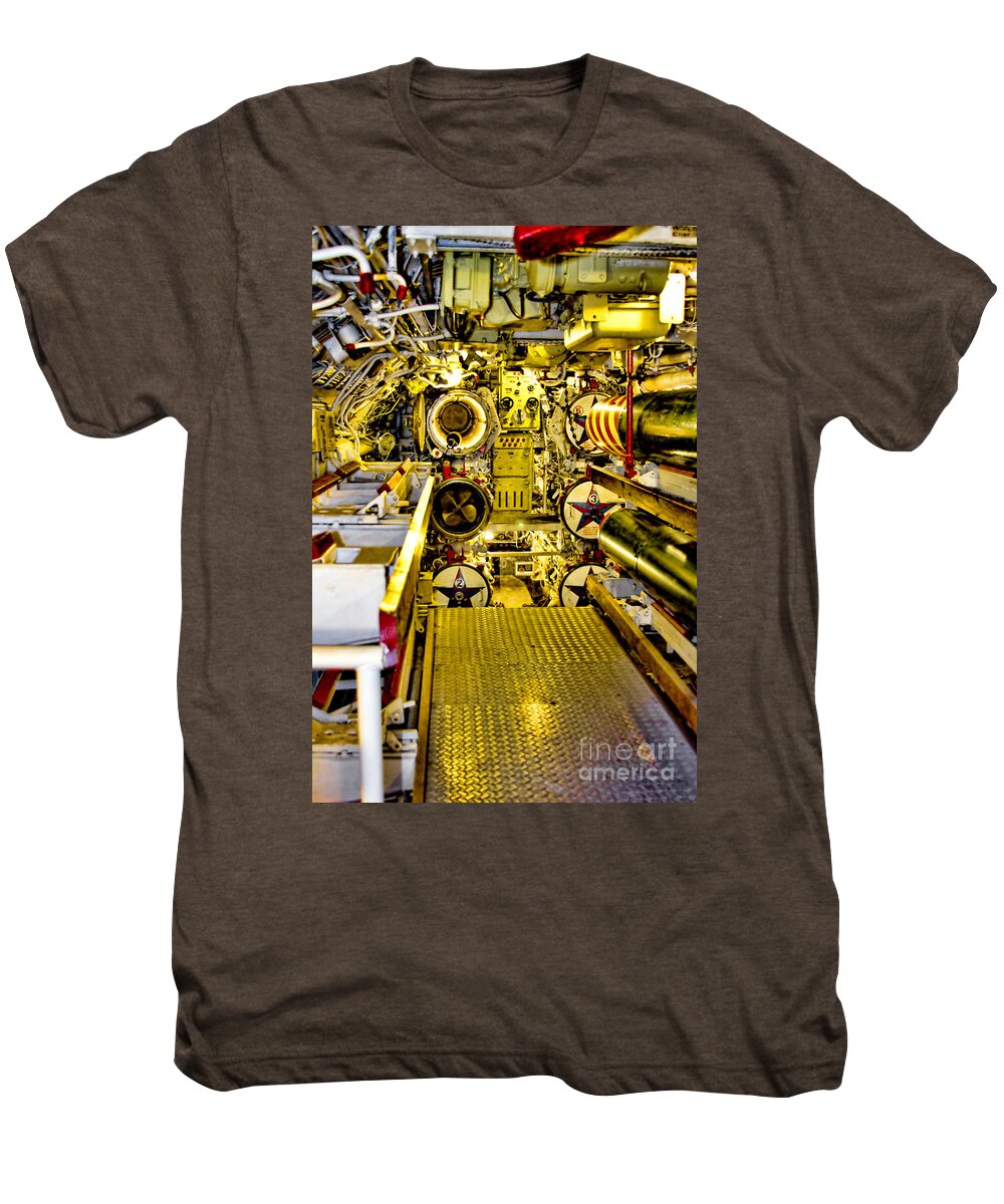 Torpedo Men's Premium T-Shirt featuring the photograph The Torpedo Bay by Jason Abando