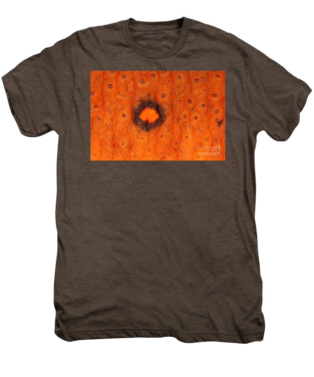 Skin Men's Premium T-Shirt featuring the photograph Skin Of Eastern Newt #1 by Ted Kinsman