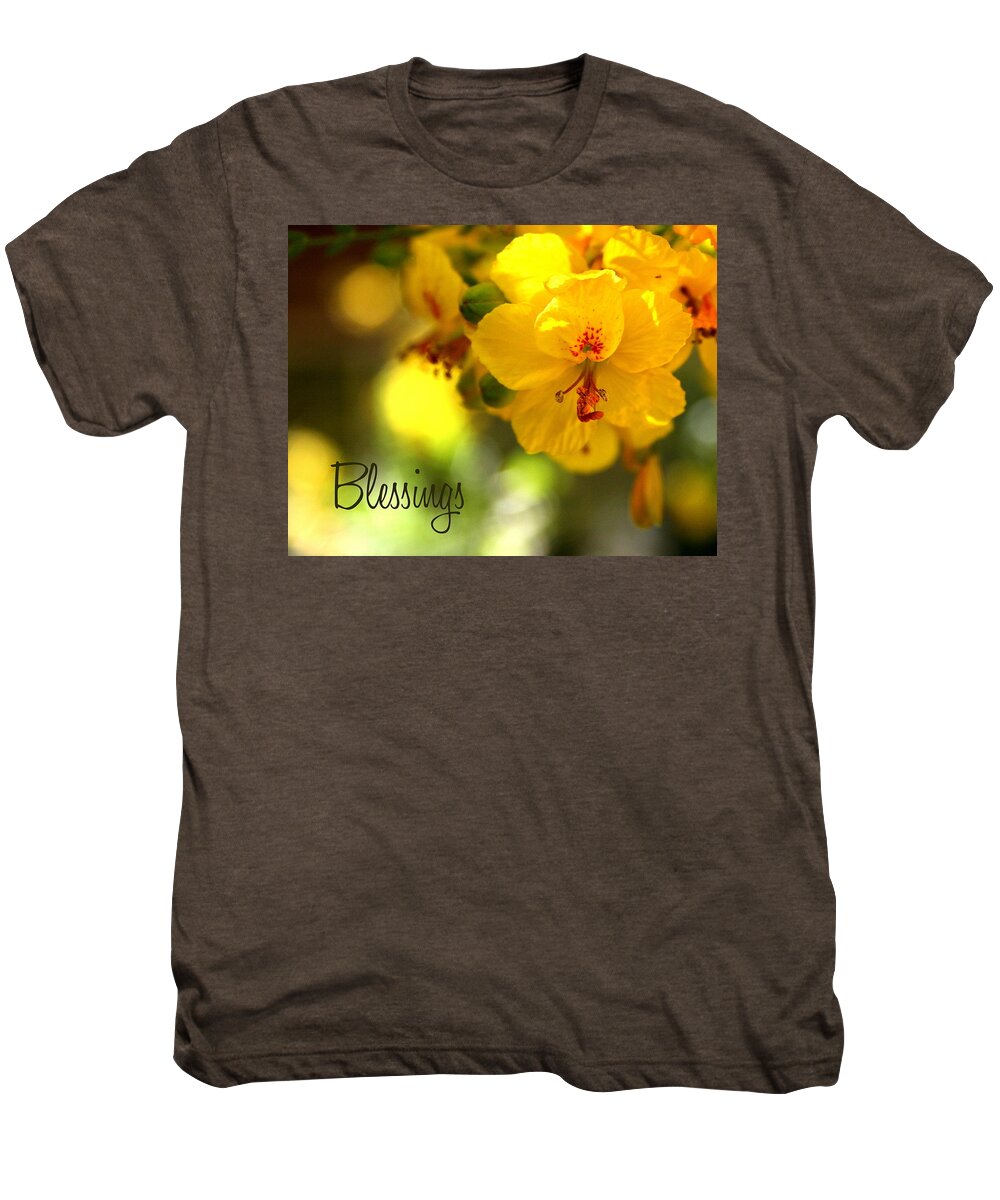 Blessings Men's Premium T-Shirt featuring the photograph Blessings by Marna Edwards Flavell