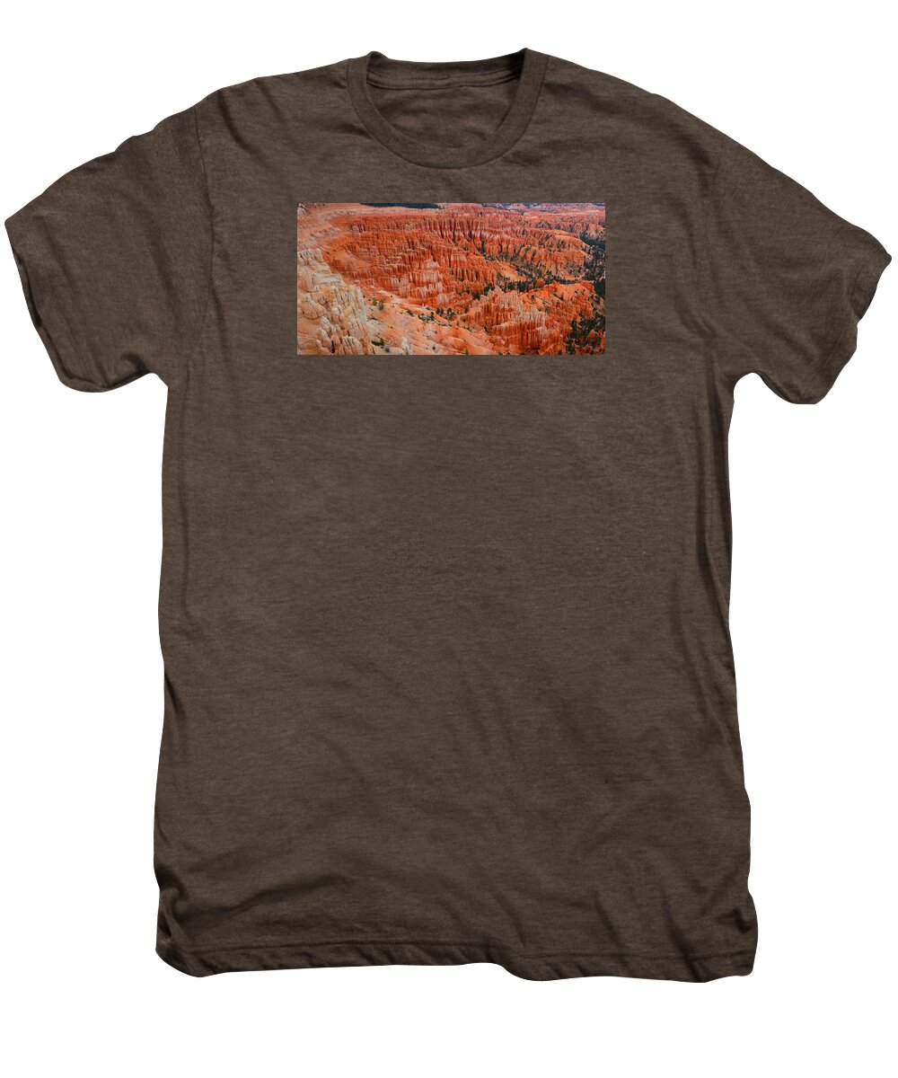 Bryce Canyon Men's Premium T-Shirt featuring the photograph Bryce Canyon Megapixels by Raymond Salani III