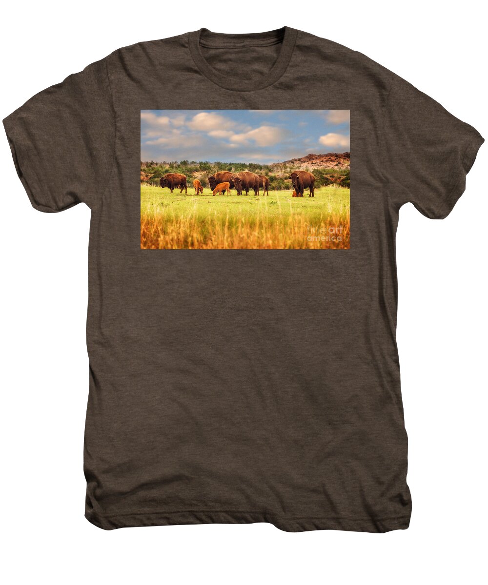 tamyra Ayles Men's Premium T-Shirt featuring the photograph Protecting the Young by Tamyra Ayles