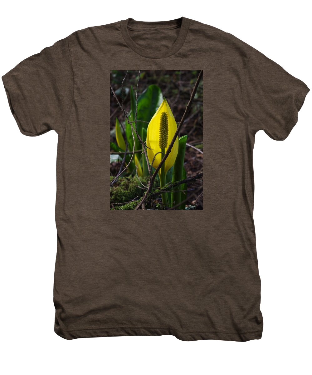 Adria Trail Men's Premium T-Shirt featuring the photograph Swamp Lantern by Adria Trail