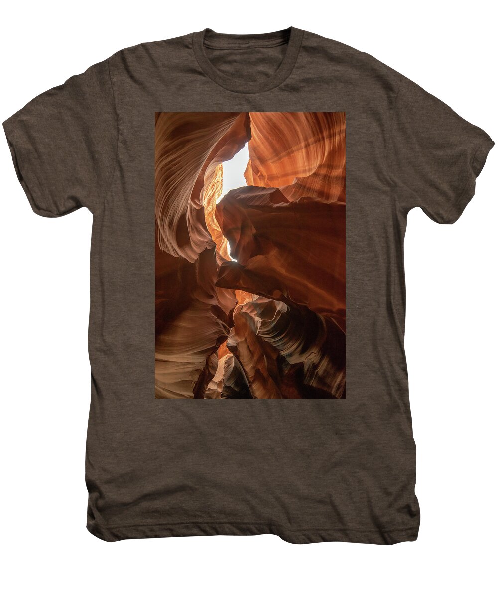 Slot Men's Premium T-Shirt featuring the photograph Antelope 1 by Stephen Bartholomew