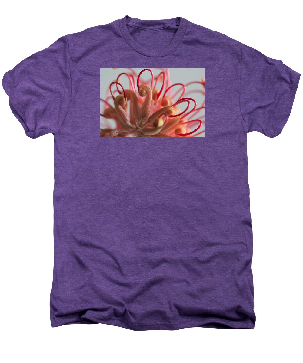 Grevillea Men's Premium T-Shirt featuring the photograph Curves #2 by Shirley Mitchell