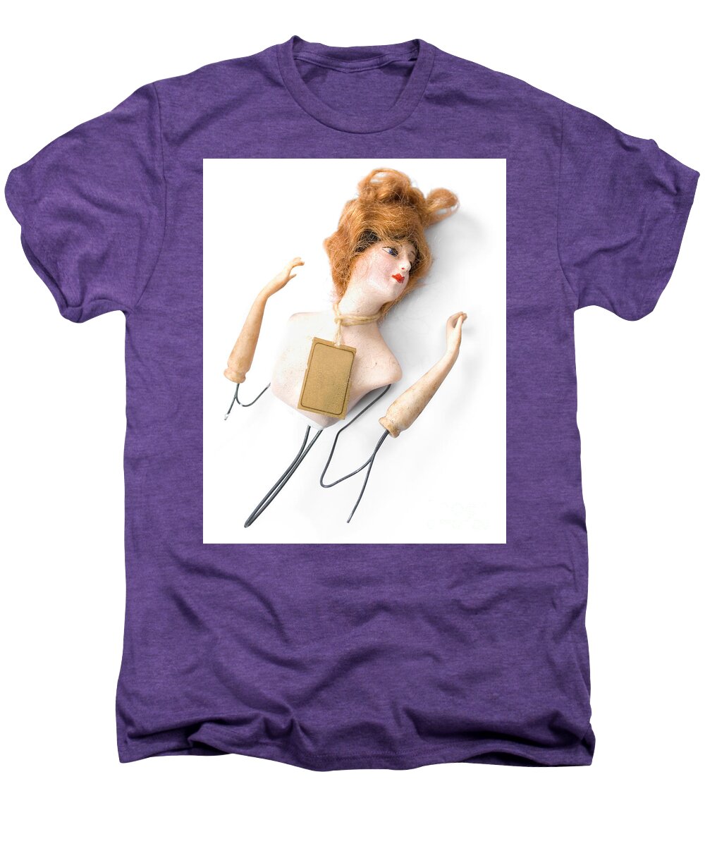Dolls Men's Premium T-Shirt featuring the photograph Life For Sale #1 by Jorgo Photography
