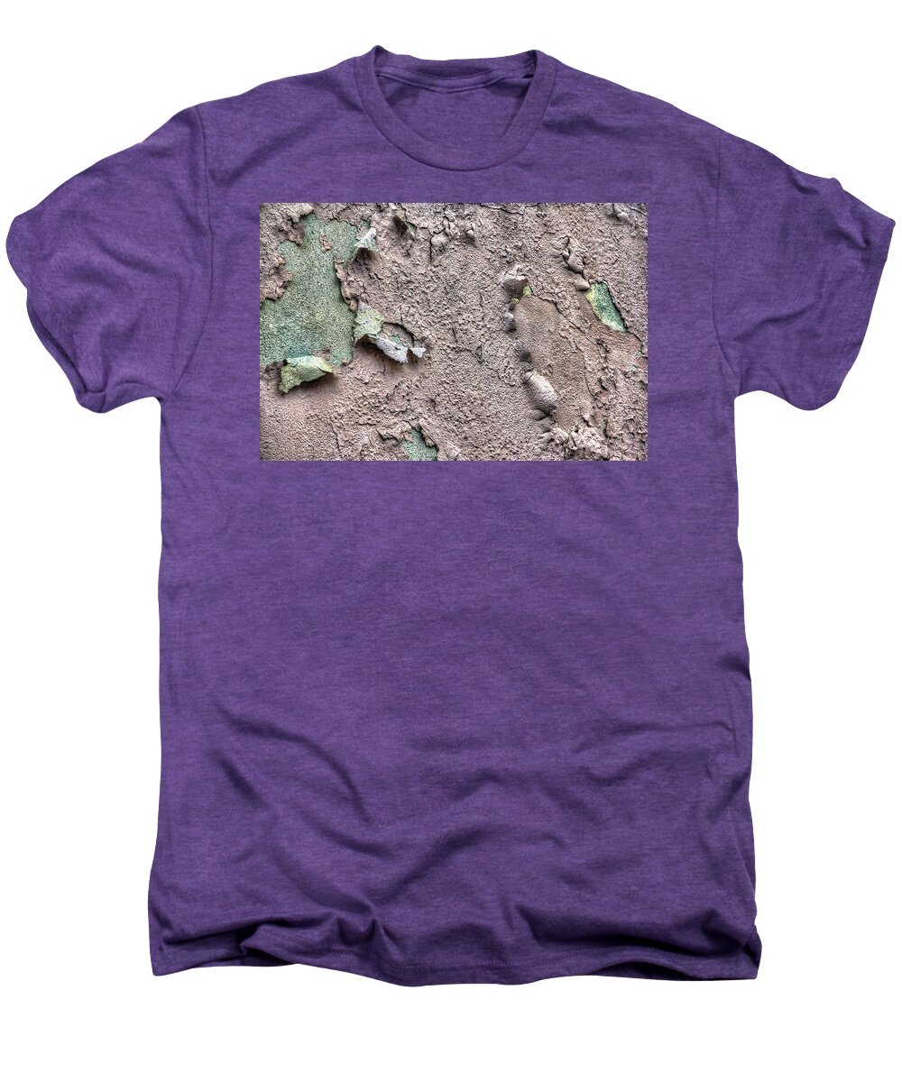 Abstract Men's Premium T-Shirt featuring the photograph Flakes Anyone? by Dave Files