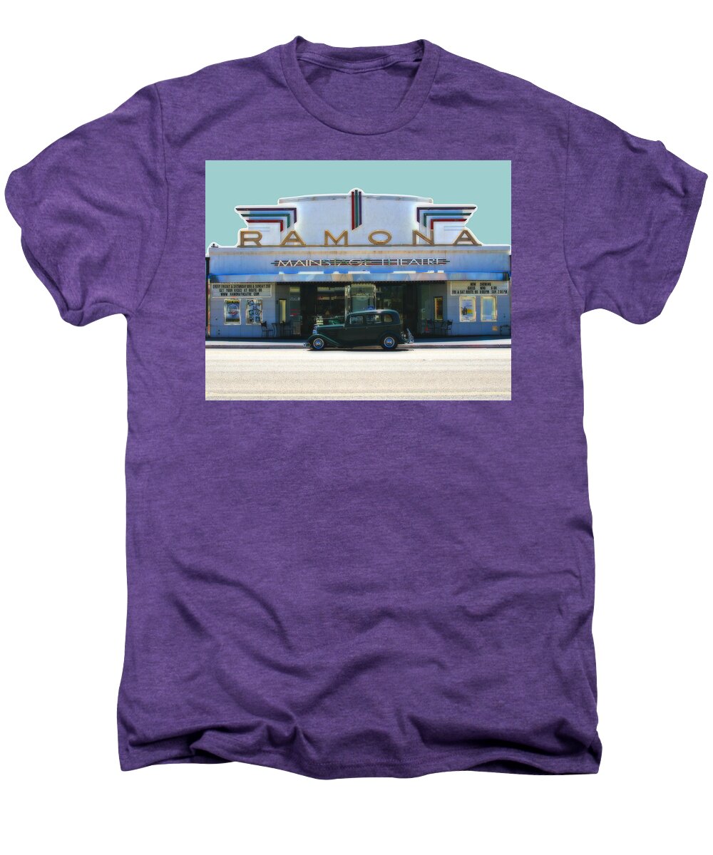 Ramona Men's Premium T-Shirt featuring the photograph Mainstage Theater by Hugh Smith