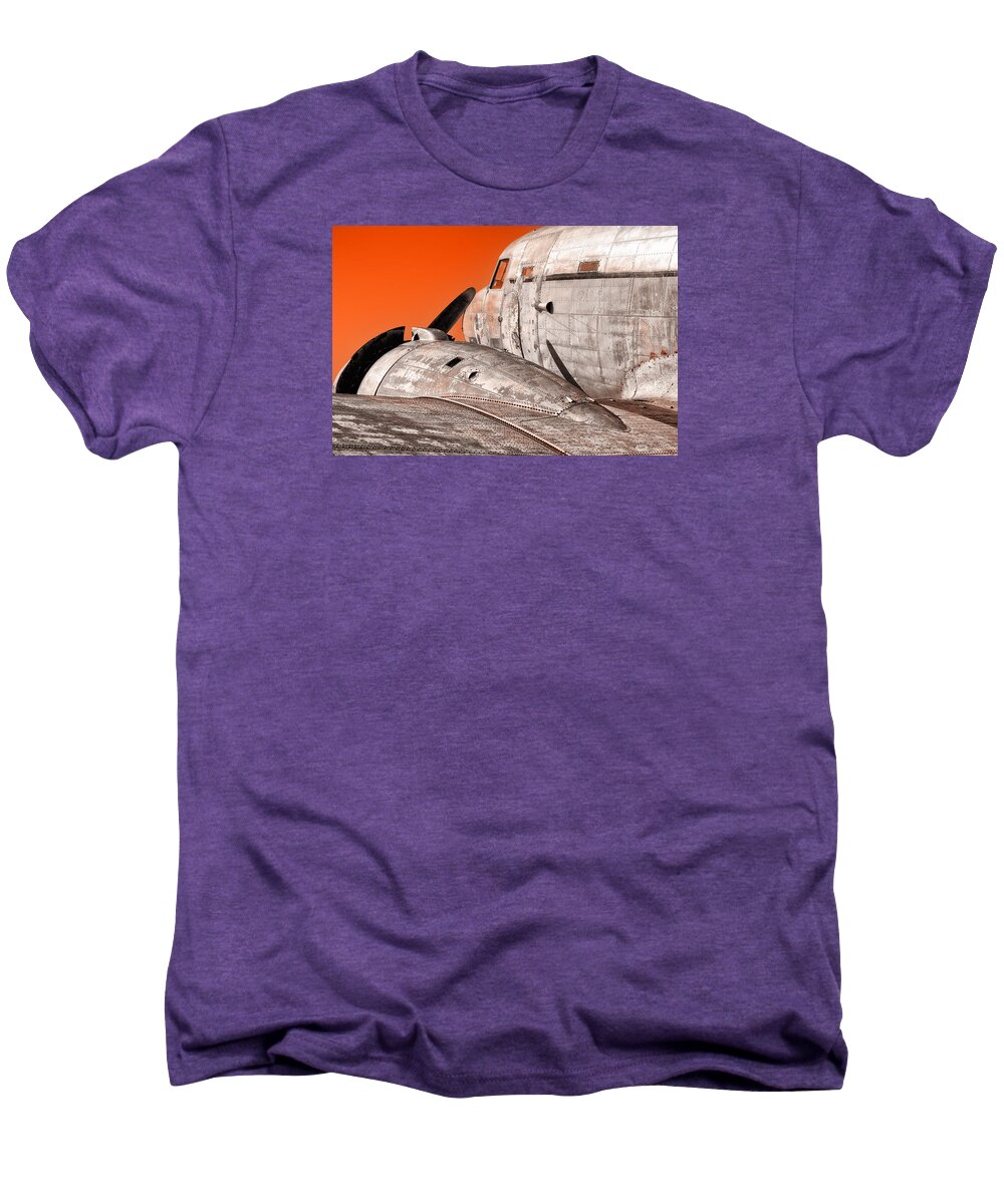 Dc-3 Men's Premium T-Shirt featuring the photograph Old Bird by Daniel George