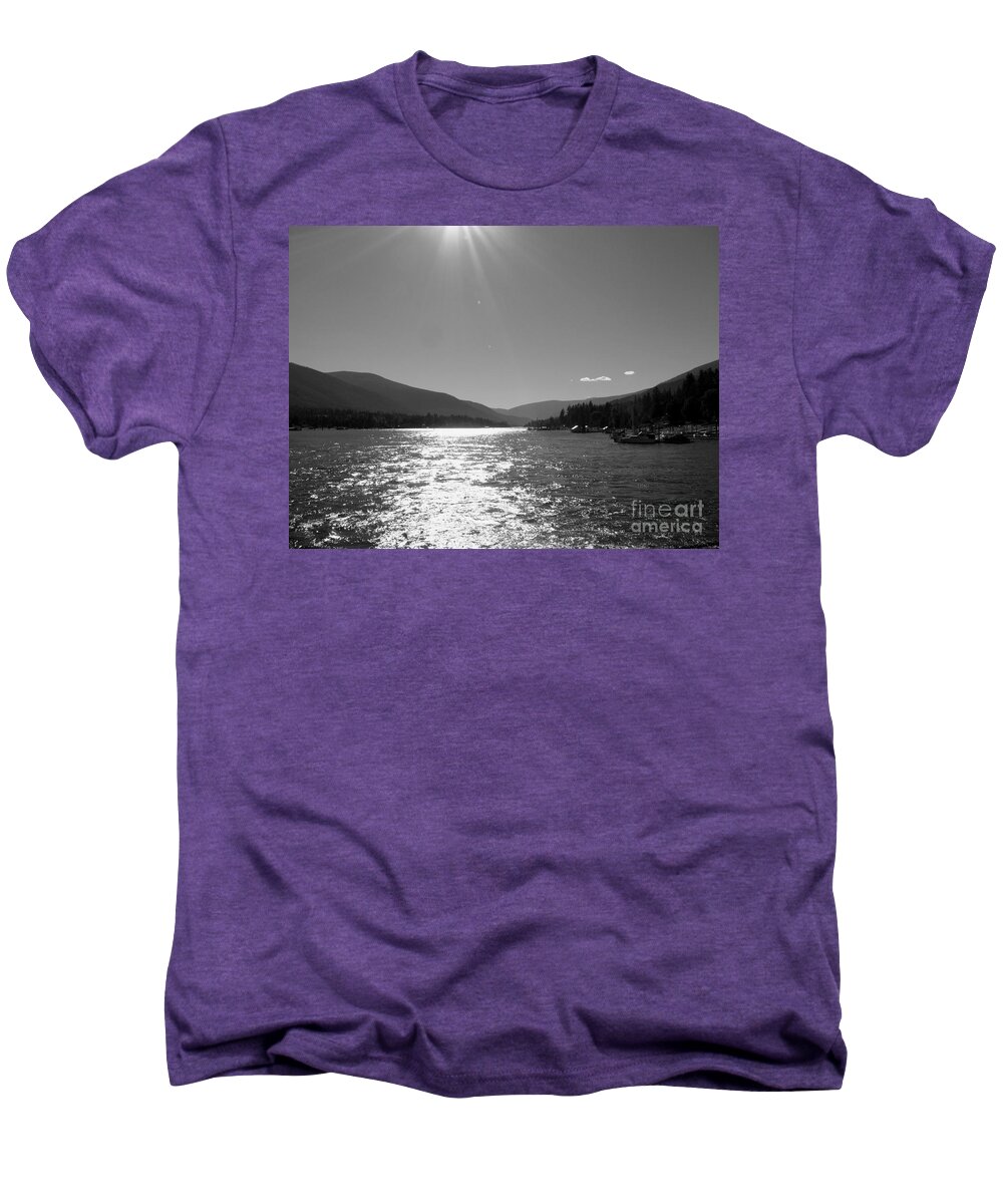 Sunshine Men's Premium T-Shirt featuring the photograph Sunshine Beams by Leone Lund