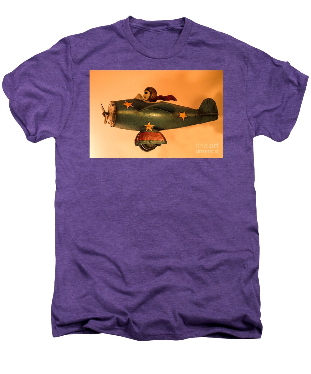 Plane Men's Premium T-Shirt featuring the photograph Weeeeeeeeeeeeee by Linsey Williams