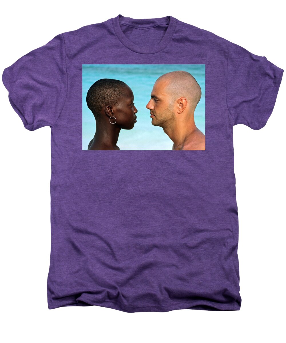 Man Men's Premium T-Shirt featuring the photograph Yin Yang by Skip Hunt