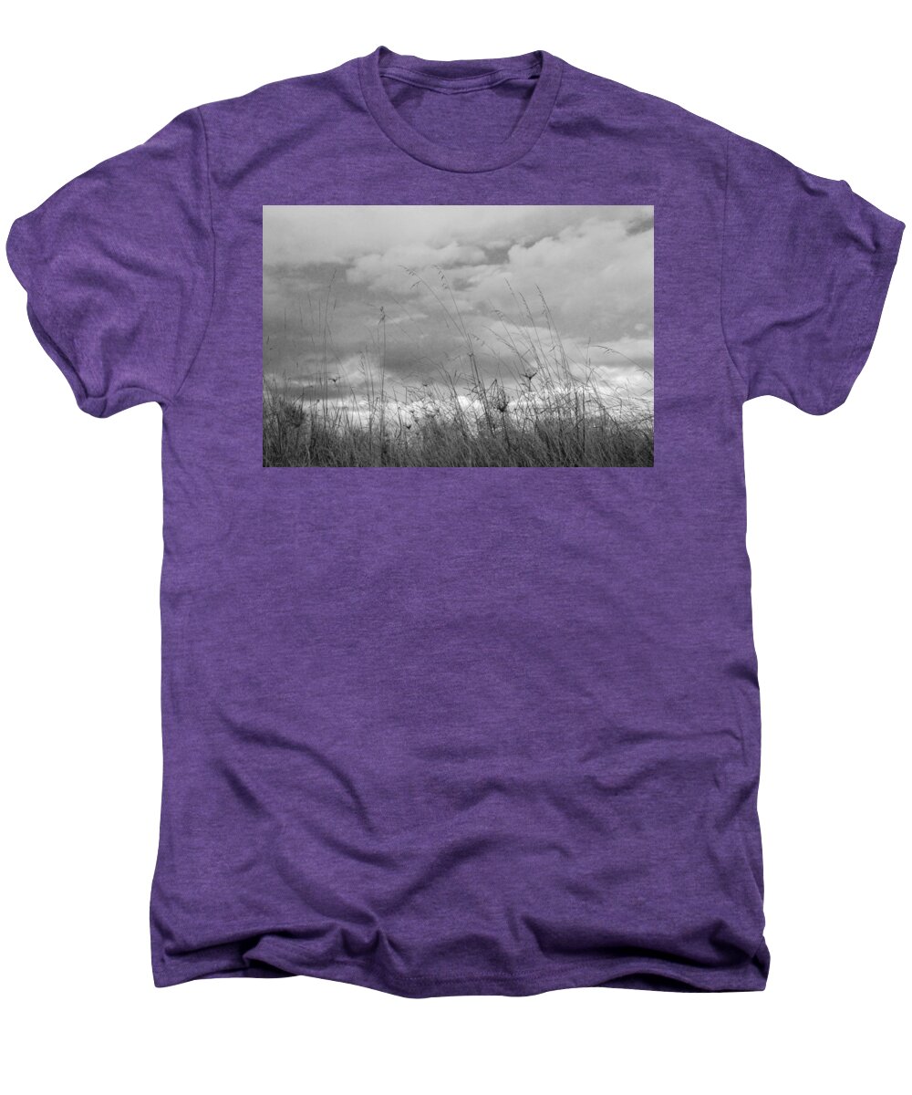 Clouds Men's Premium T-Shirt featuring the photograph Cloud watching by Kathleen Grace