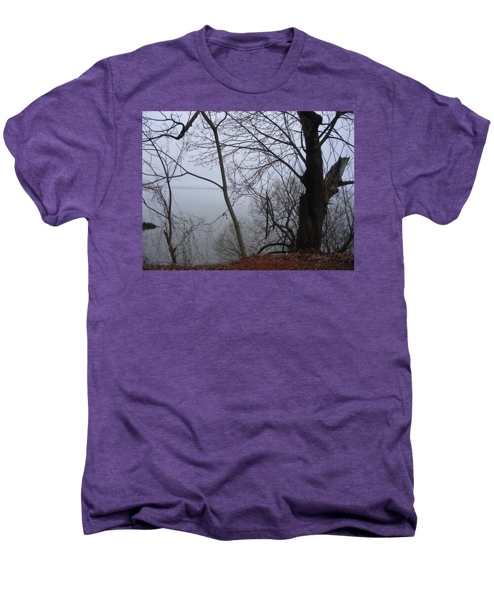  Men's Premium T-Shirt featuring the photograph Fall Towrds Winter by Viola El