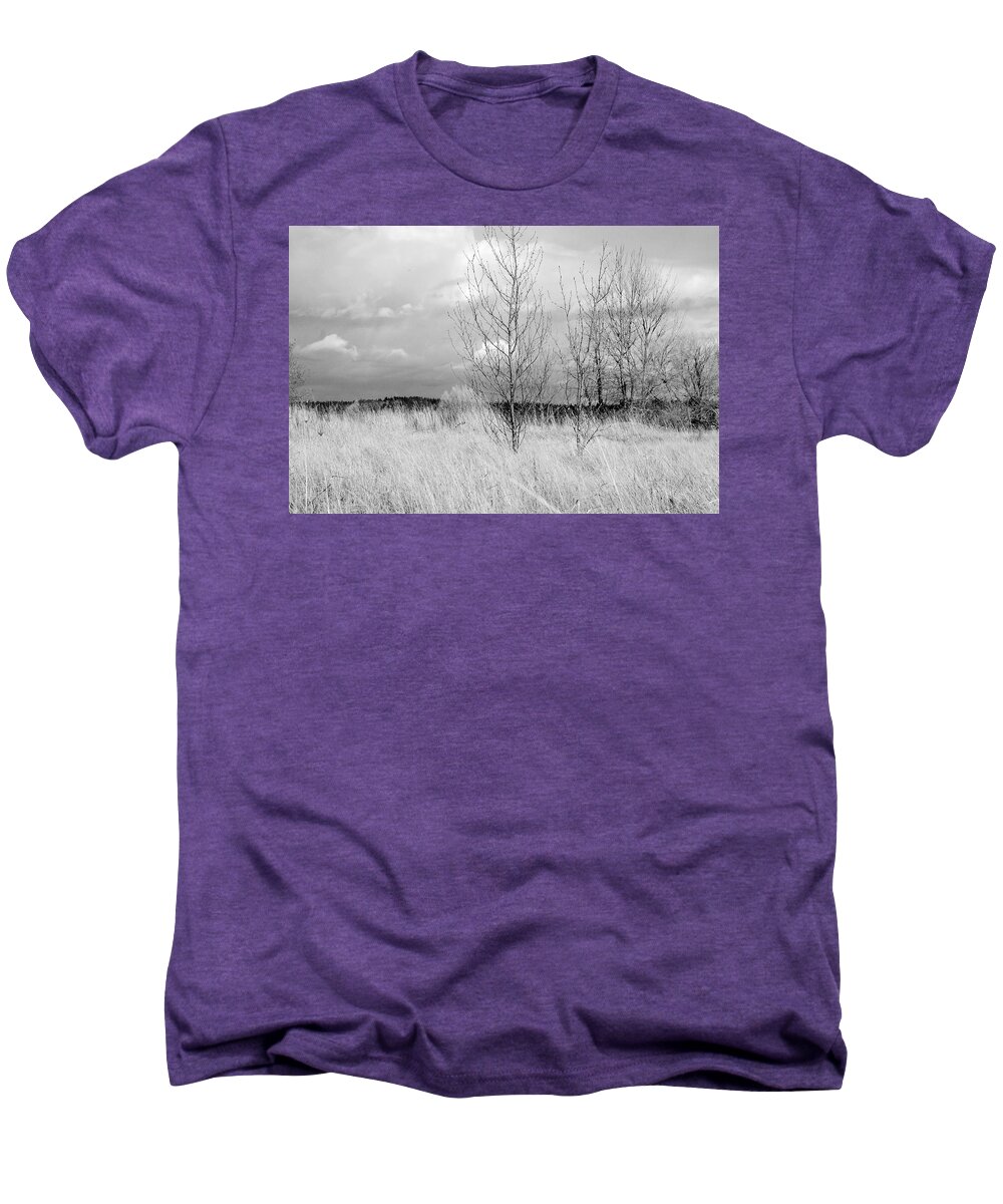 Winter Men's Premium T-Shirt featuring the photograph Winter Bare by Kathleen Grace