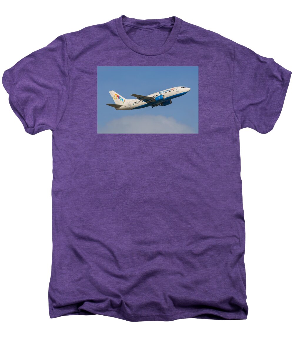 Airplane Men's Premium T-Shirt featuring the photograph Bahamas Air #2 by Dart Humeston