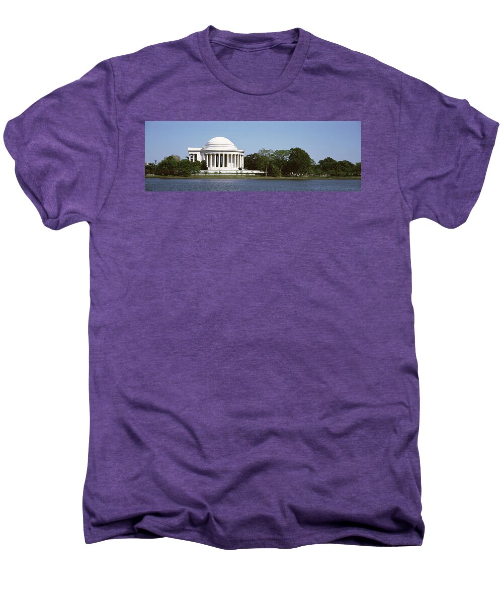 Photography Men's Premium T-Shirt featuring the photograph Jefferson Memorial, Washington Dc #4 by Panoramic Images