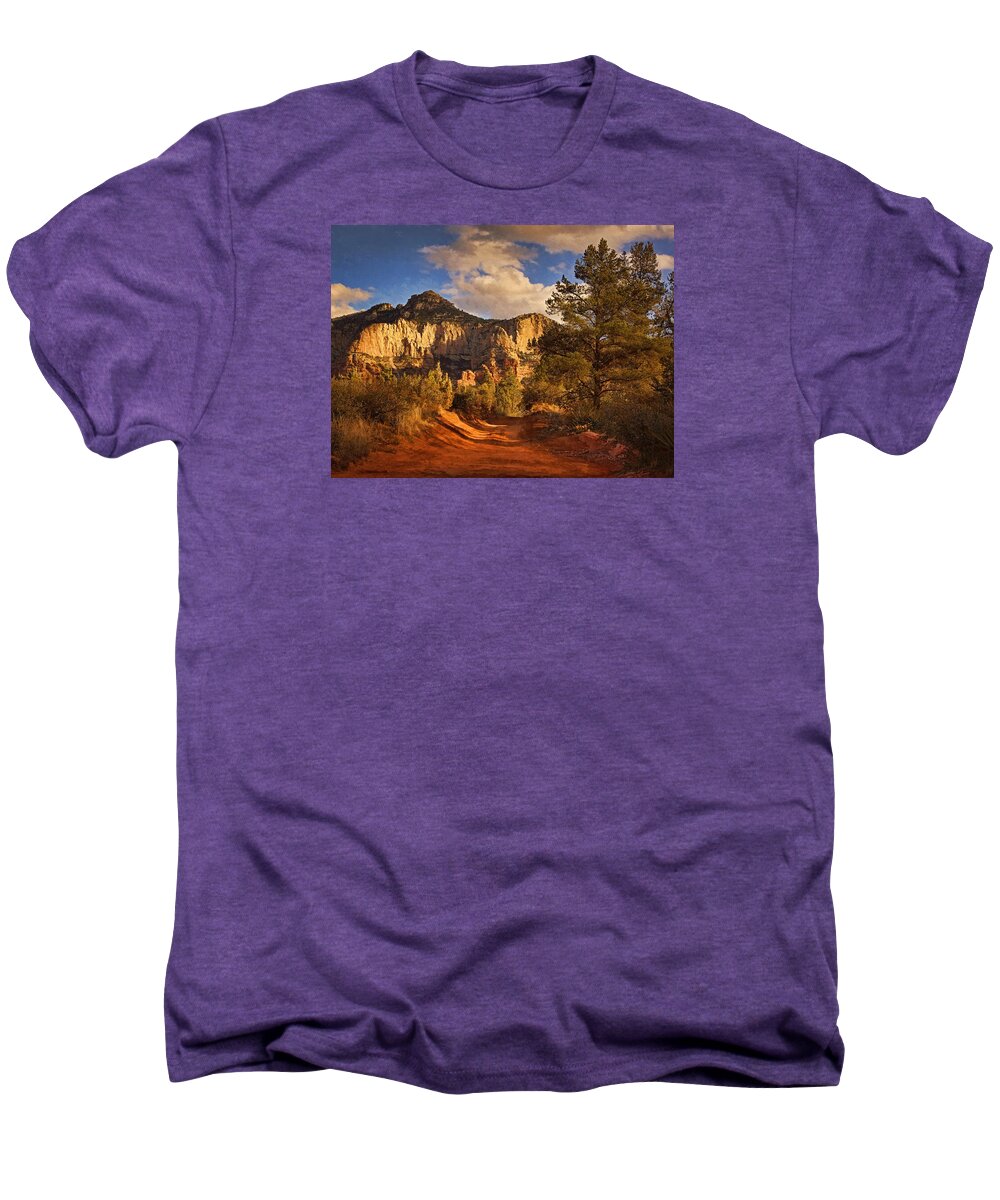Broken Arrow Trail Men's Premium T-Shirt featuring the photograph Broken Arrow Trail Pnt by Theo O'Connor