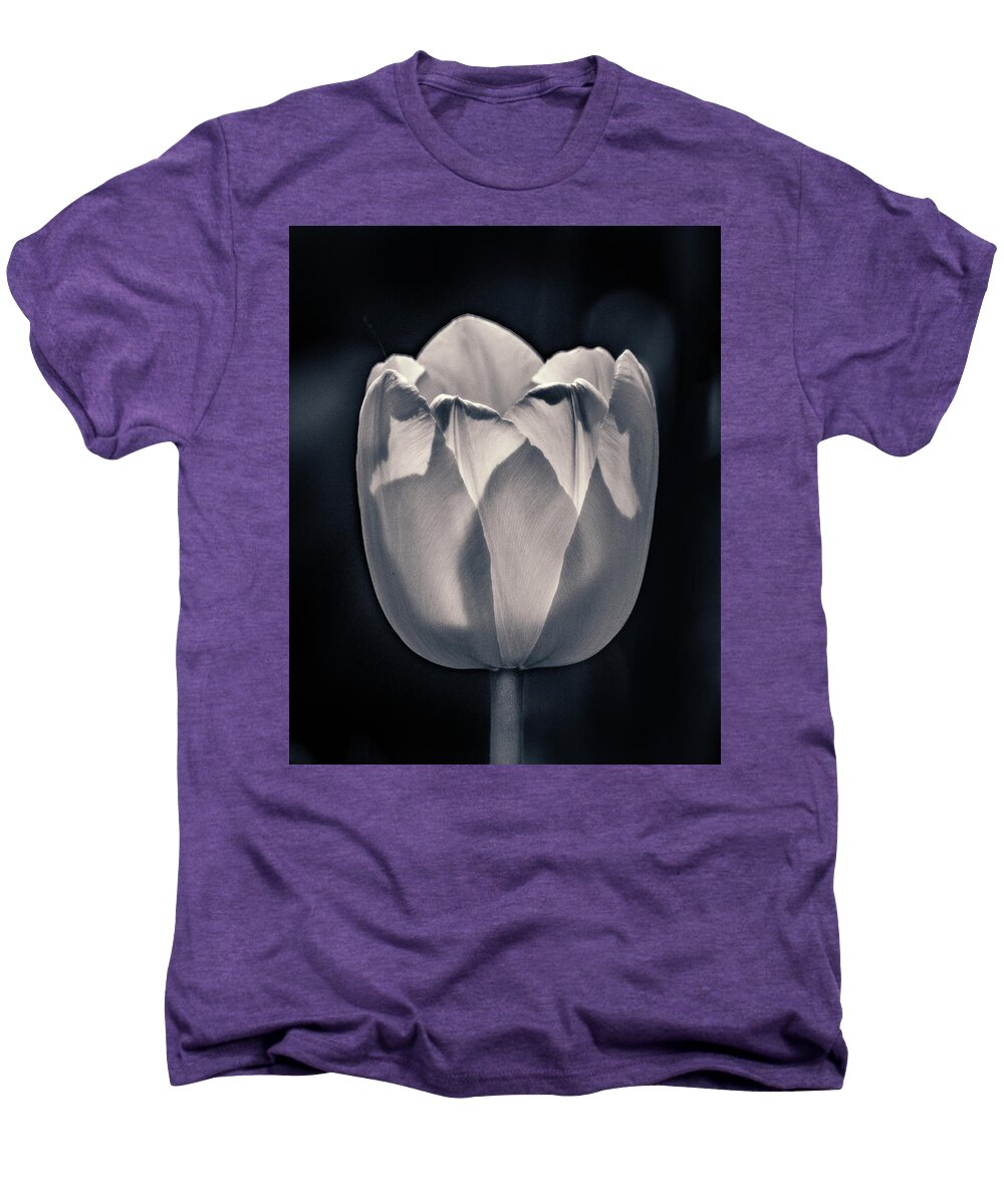 Flower Men's Premium T-Shirt featuring the photograph Brooding Virtue by Bill Pevlor