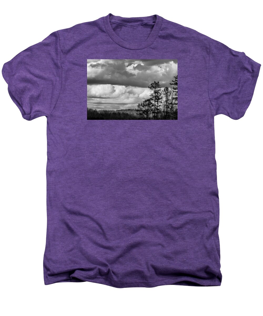 Clouds Men's Premium T-Shirt featuring the photograph Clouds 2 by James L Bartlett
