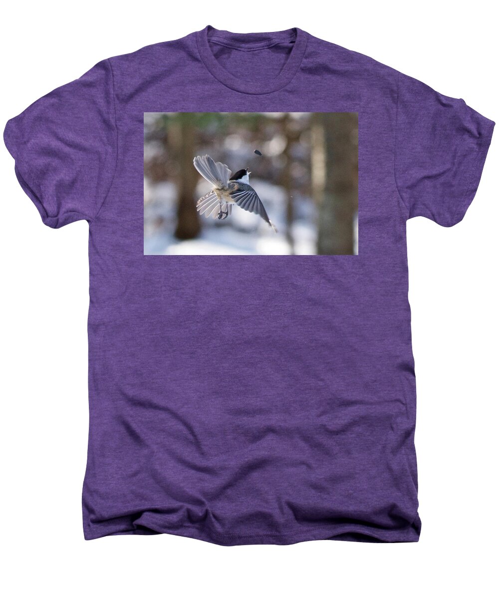 Nature Men's Premium T-Shirt featuring the photograph I Got This 7073 by Michael Peychich
