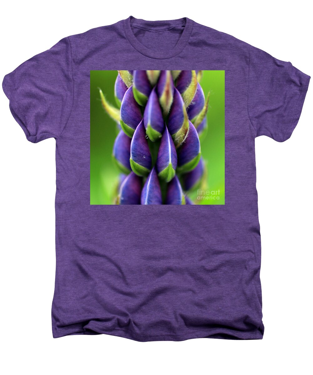 Lupine Men's Premium T-Shirt featuring the photograph Lupine 2 by A K Dayton