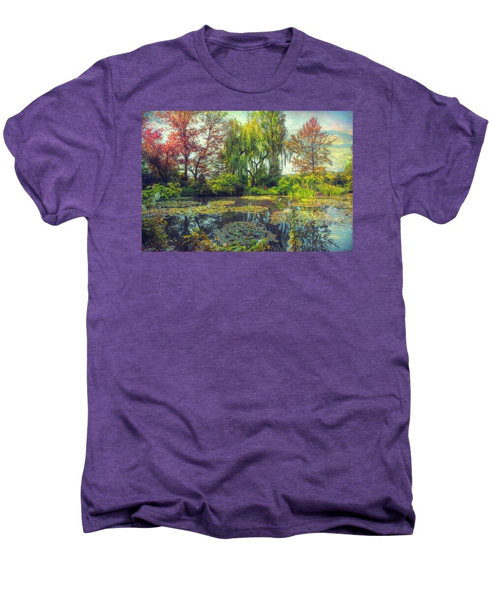 Monet Men's Premium T-Shirt featuring the photograph Monet's Afternoon by John Rivera