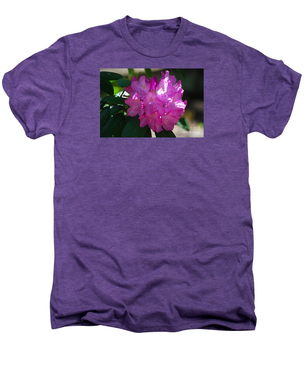 Rhododendron Men's Premium T-Shirt featuring the photograph Rhododendron 20130515a_239 by Tina Hopkins