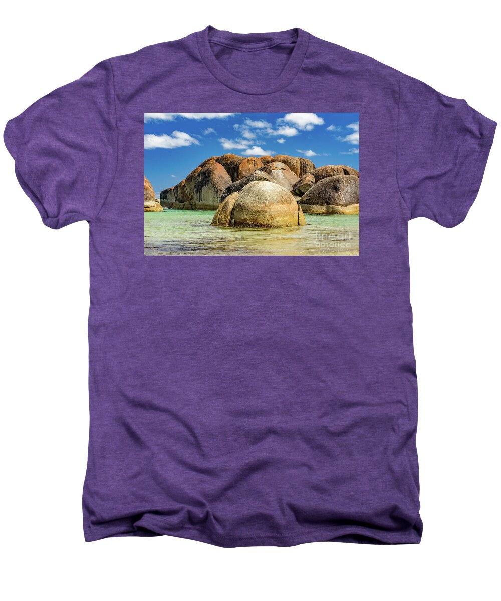 National Park Men's Premium T-Shirt featuring the photograph William Bay by Werner Padarin