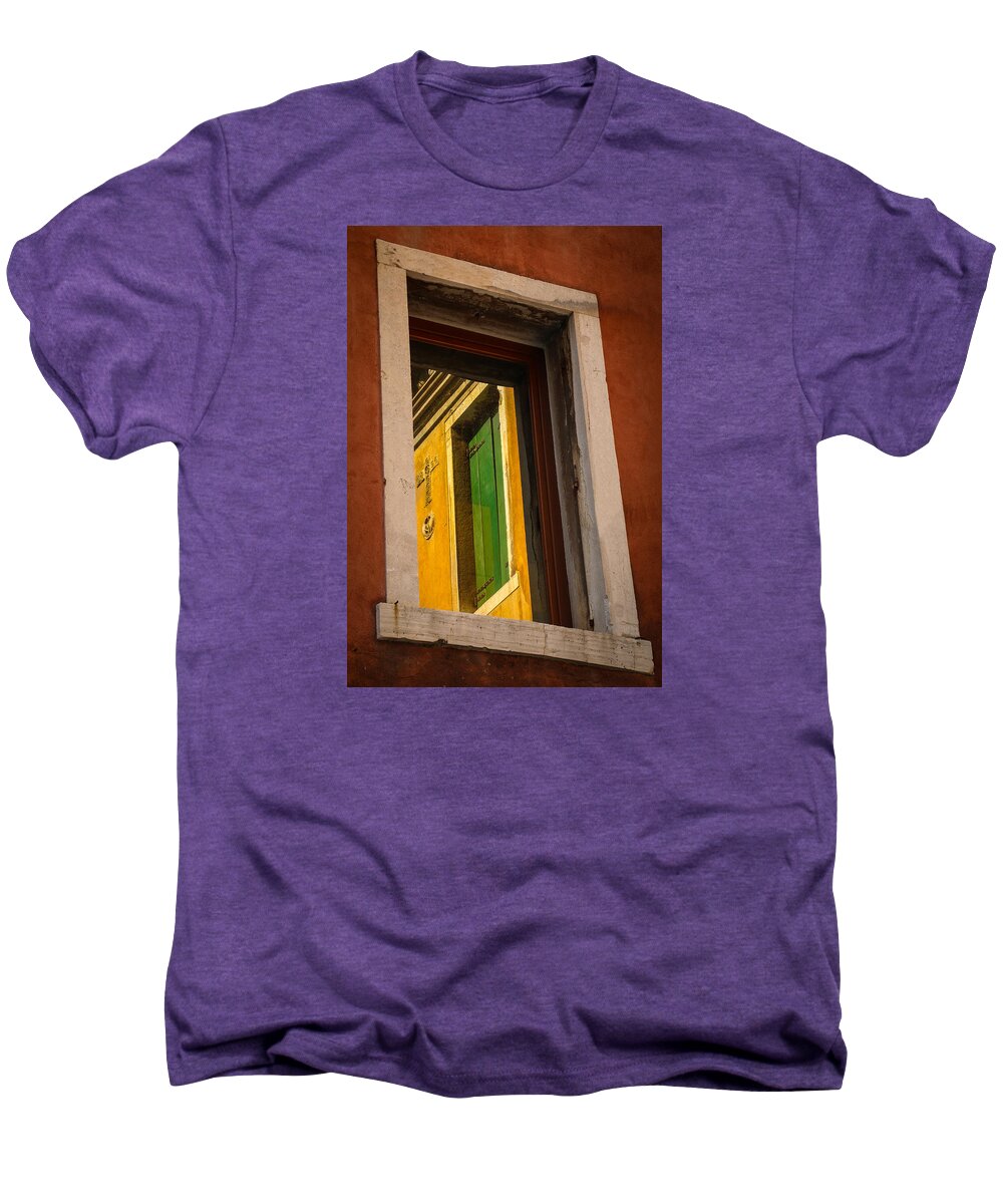 Window Men's Premium T-Shirt featuring the photograph Window Window by Kathleen Scanlan