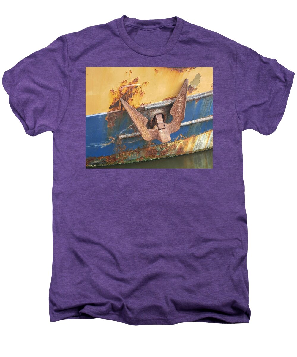 Boat Men's Premium T-Shirt featuring the photograph Bucket of Bolts by Suzy Piatt