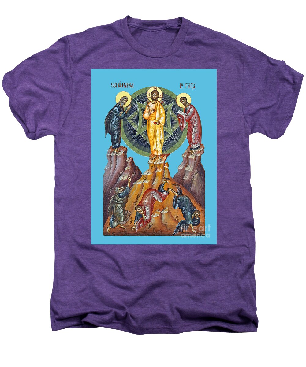 Aqua Men's Premium T-Shirt featuring the photograph Bible Story in Aqua by Munir Alawi