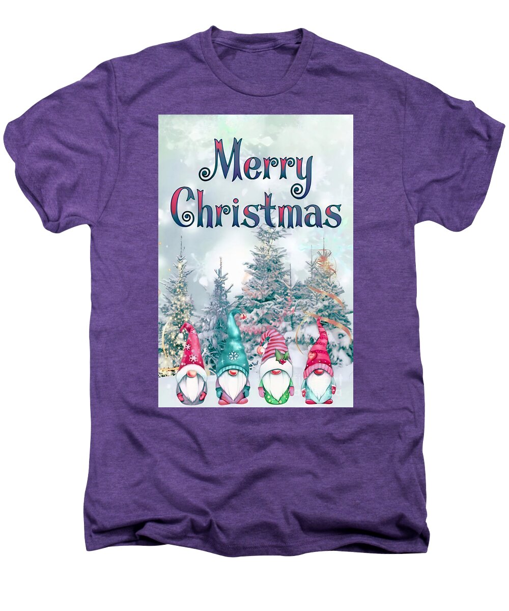 Merry Men's Premium T-Shirt featuring the photograph Merry Christmas III by Munir Alawi
