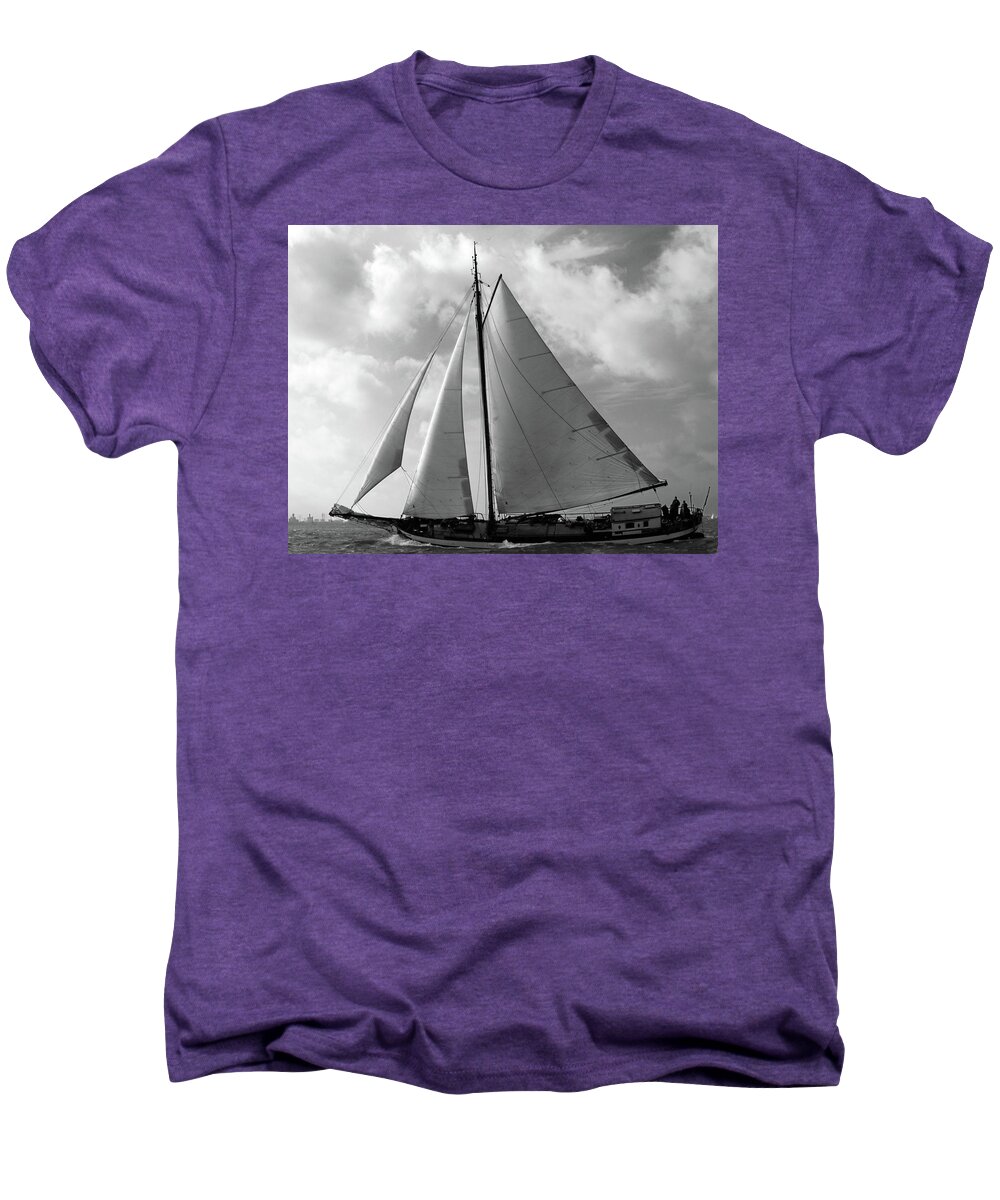 Photography Men's Premium T-Shirt featuring the photograph Sail by by Luc Van de Steeg