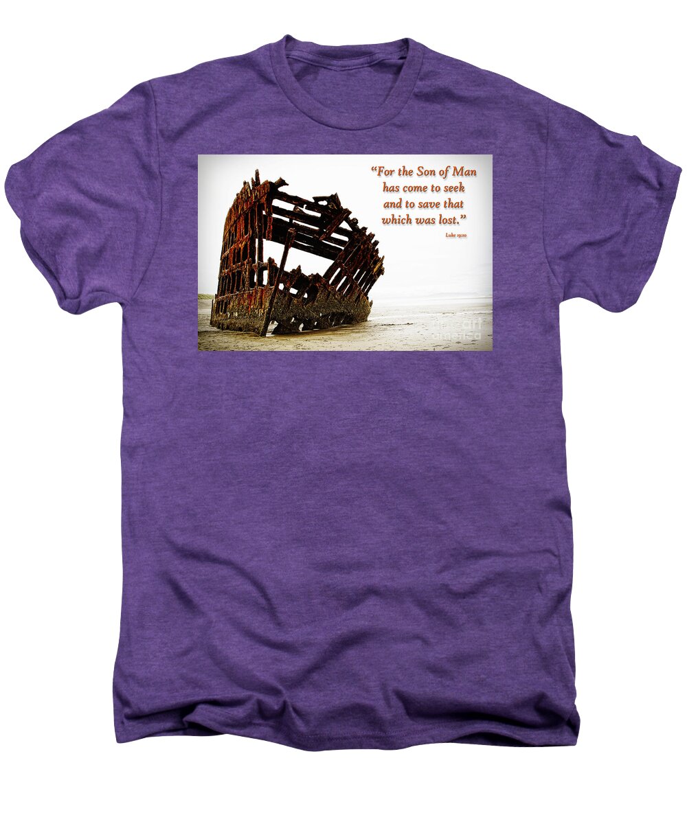 Verse Men's Premium T-Shirt featuring the photograph That Which Was Lost by Lincoln Rogers