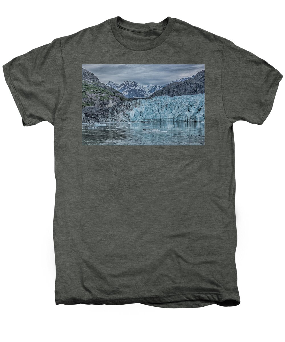 Alaska Men's Premium T-Shirt featuring the photograph Glacier Bay by Patricia Dennis
