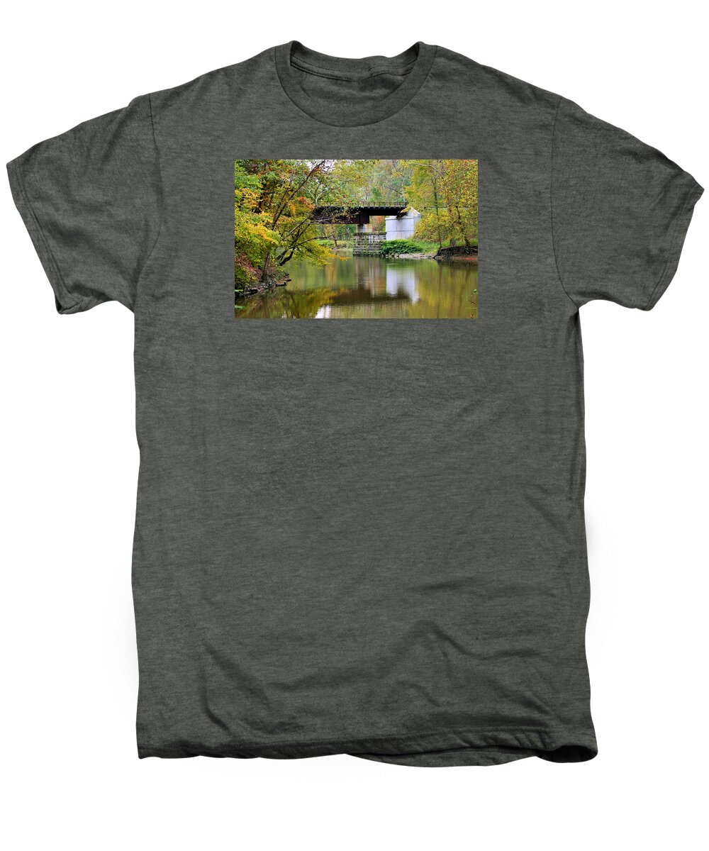 Lock 29 Men's Premium T-Shirt featuring the photograph Lock 29 by Kristin Elmquist
