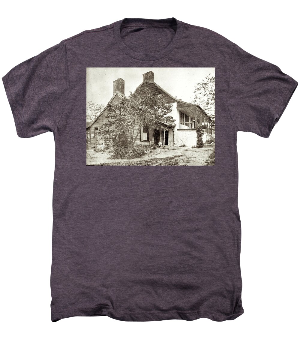 Dyckman Men's Premium T-Shirt featuring the photograph Dyckman House #2 by Cole Thompson