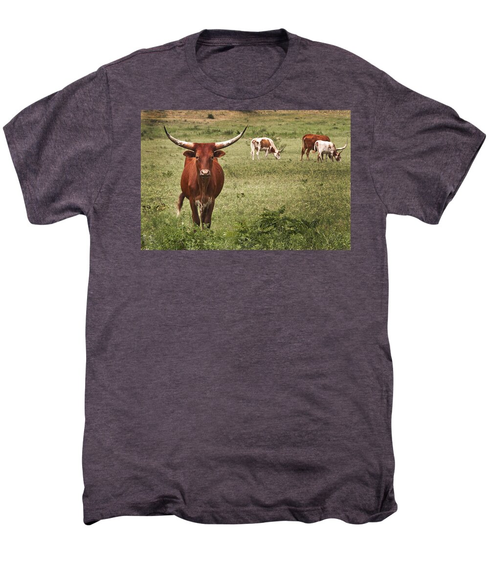  Animal Men's Premium T-Shirt featuring the photograph Are You Talking to Me by Tamyra Ayles
