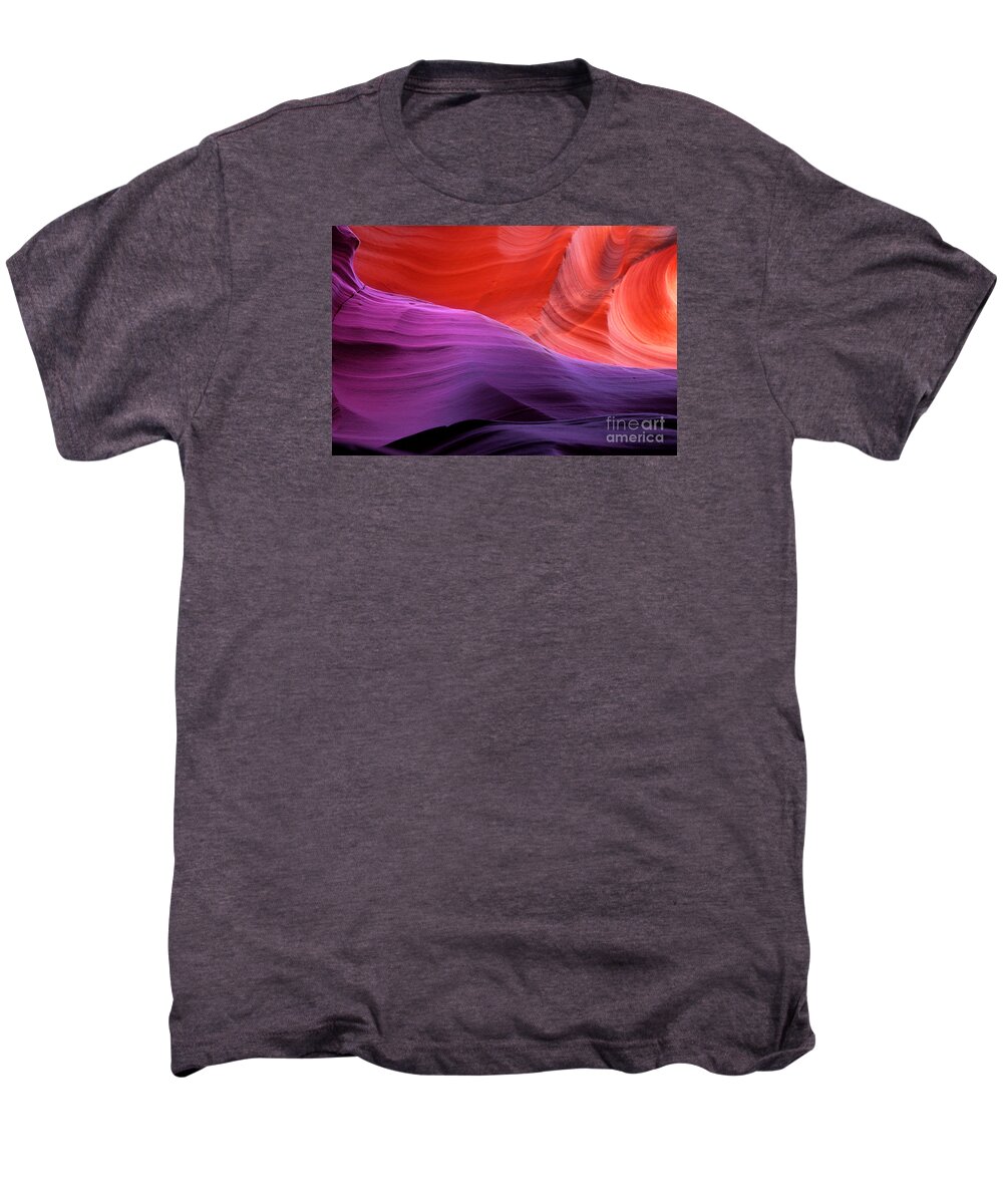 Rock Men's Premium T-Shirt featuring the photograph Sacred Colors by Jason Abando