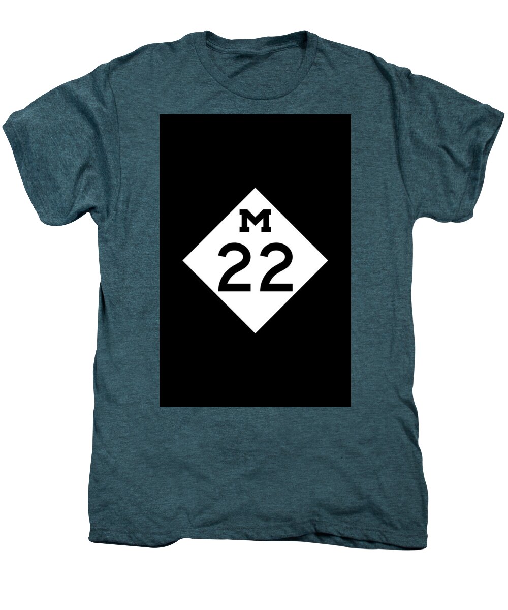 Michigan Men's Premium T-Shirt featuring the photograph M 22 #1 by Sebastian Musial