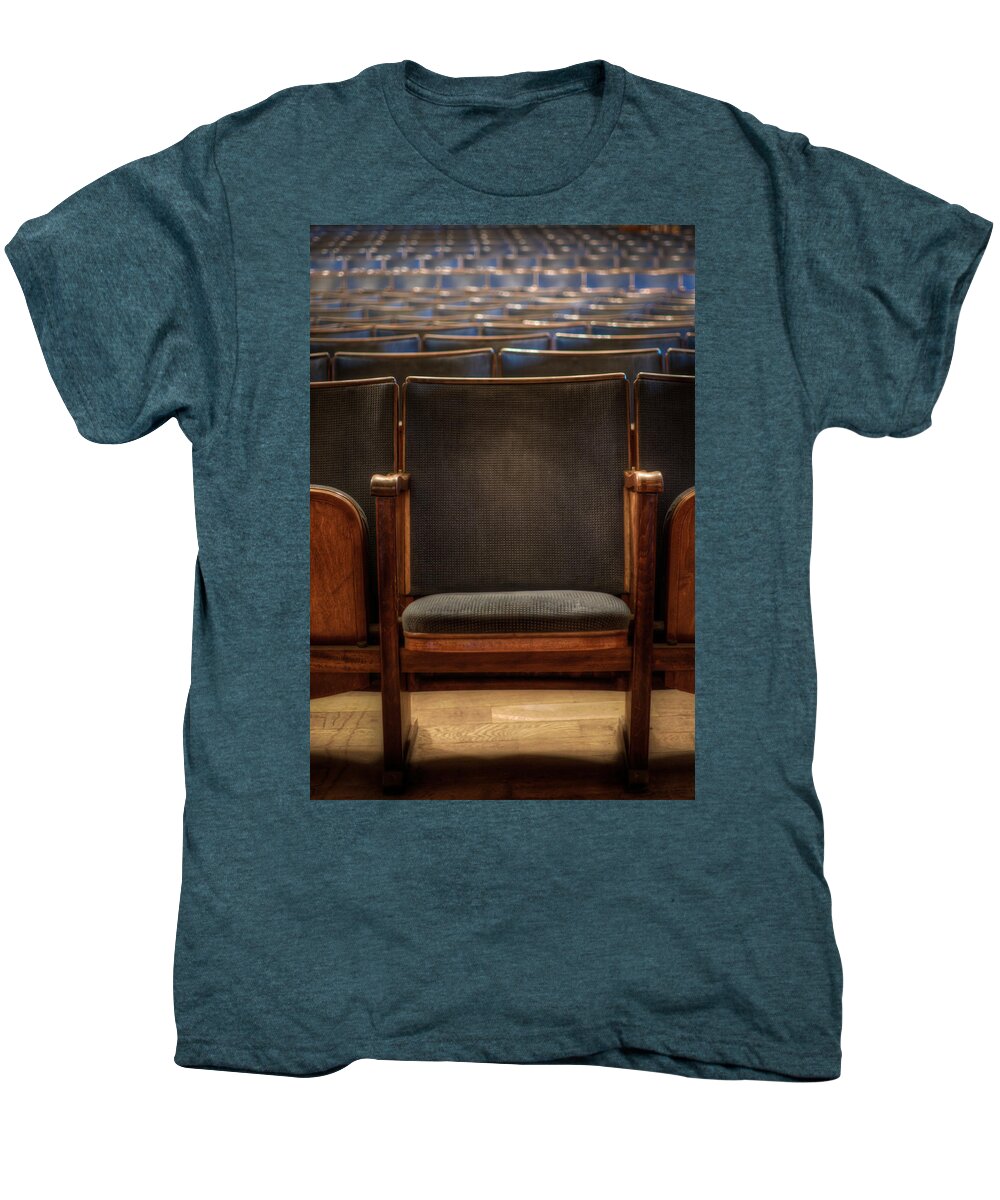 East Germany Men's Premium T-Shirt featuring the digital art Take a seat #1 by Nathan Wright
