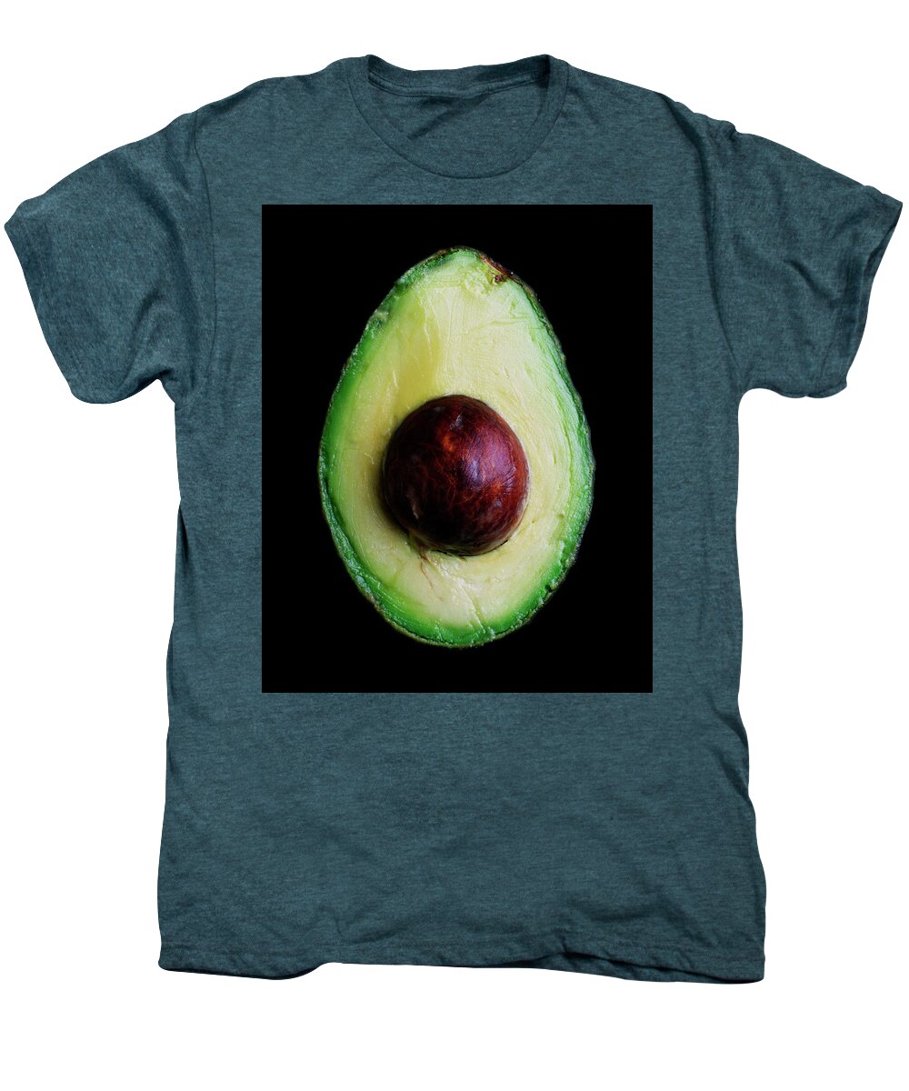 #faatoppicks Men's Premium T-Shirt featuring the photograph An Avocado by Romulo Yanes