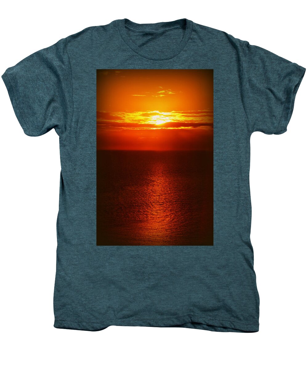 Sunset Men's Premium T-Shirt featuring the photograph Another Beautiful Day... by Tanya Tanski