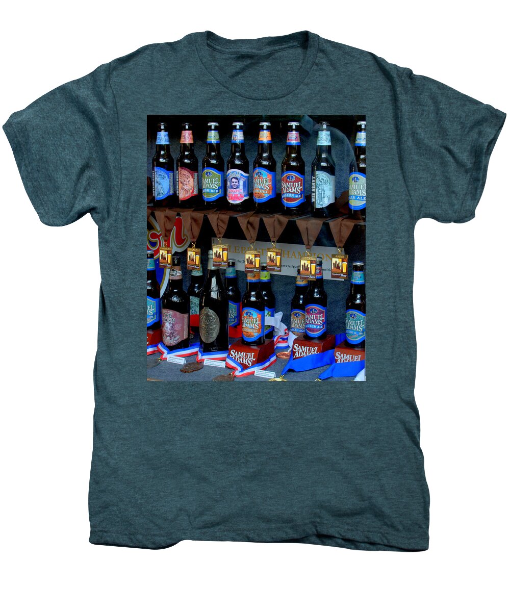 Beer Men's Premium T-Shirt featuring the photograph Award Winning Beers by Caroline Stella